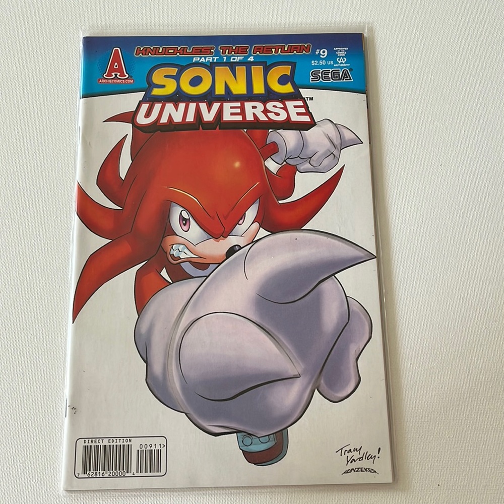 Sonic the hedgehog comics books